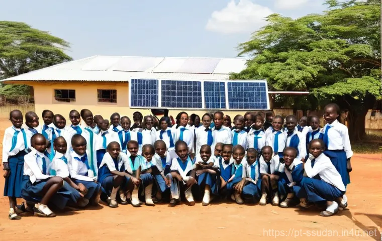 남수단과 우간다 교류 - **Image Prompt 2: Bustling Cross-Border Market between Uganda and South Sudan**
    "A dynamic and b...