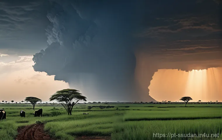 살바 키르 마야르디트 - **Prompt:** A vibrant scene depicting the daily life and enduring spirit of the South Sudanese peopl...