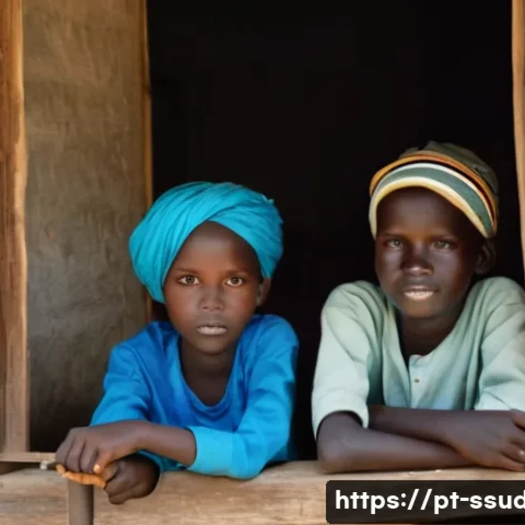 남수단 교육 시스템 - **A Luta Diária pelo Acesso à Educação (The Daily Struggle for Access to Education)**
    A vibrant,...