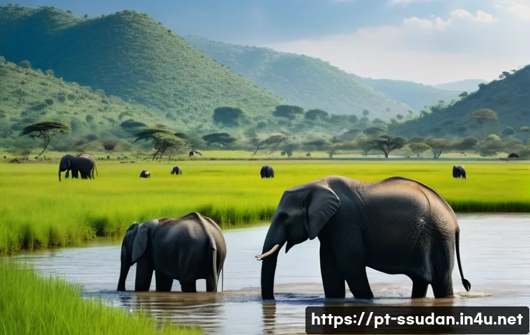 남수단의 국립공원과 자연경관 관련 이미지 1